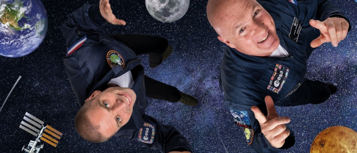 Andre Kuipers en Sander Koenen (8+) – Space Academy live