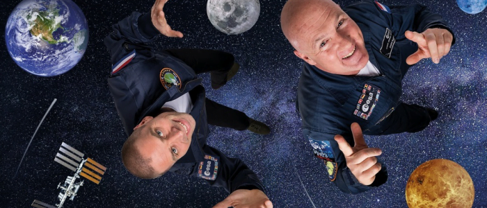 Andre Kuipers en Sander Koenen (8+) – Space Academy live