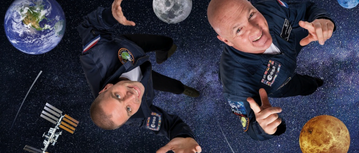 Andre Kuipers en Sander Koenen (8+) – Space Academy live