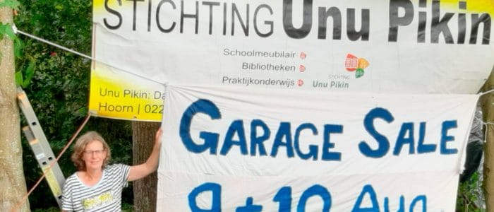 Garagesale voor Suriname