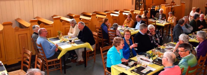 Bonbons en Benefiet-diner