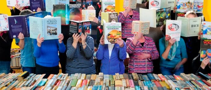 Boekenmarkt in Oosterblokker