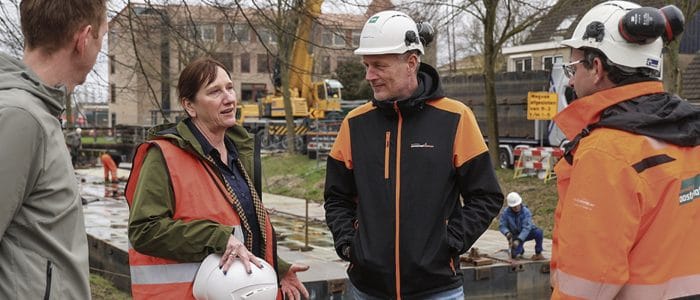 Fietsroute in Kersenboogerd