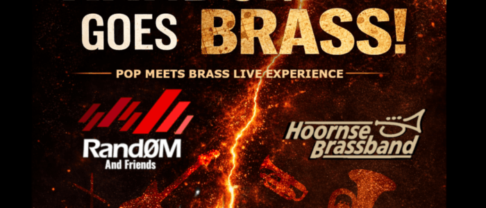Rand0m met de Hoornse Brassband (staconcert)