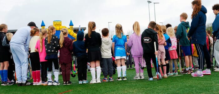 Hockeyfeest voor kinderen