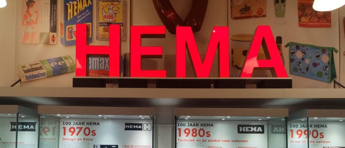 Expositie 100 jaar HEMA in Museum van de 20e Eeuw